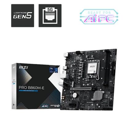 MSI PRO B860M-E D5 1851P Hdmi Dp 5G-LAN