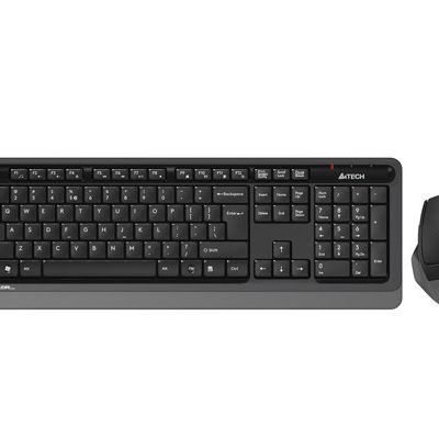 A4-Tech Kablosuz Set Gri (FG1035)