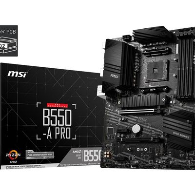 MSI B550-A Pro AM4 Ryzen DDR4 Hdmi Dp Usb3.2