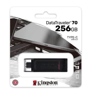 Kingston 256G DT70 Usb-C DT70/256GB
