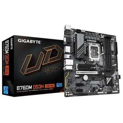 Gigabyte B760M DS3H GEN5 D5 1700P Vga Hdmi Dp
