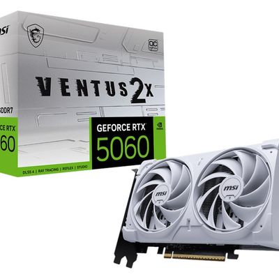 MSI GeForce RTX 5060 8G Ventus 2X OC GD7 Beyaz