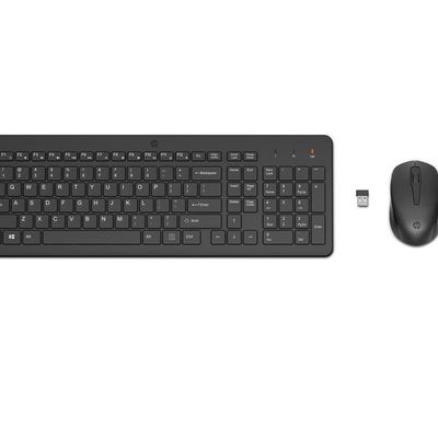 HP 330 Kablosuz Set Türkçe Siyah (2V9E6AA)