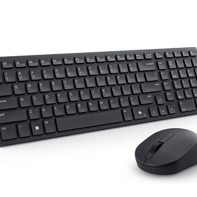 Dell Pro KM555 Sessiz Kablosuz Set Siyah