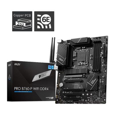 MSI Pro B760-P Wifi D4 1700P Hdmi Dp