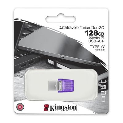 Kingston 128GB DT MicroDuo 3C DTDUO3CG3/128GB
