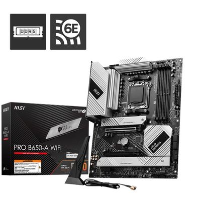 MSI Pro B650-A Wifi D5 AM5 Hdmi Dp Type-C