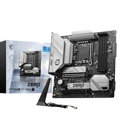 MSI B760M Project Zero Wifi DDR5 1700P Hdmi Dp