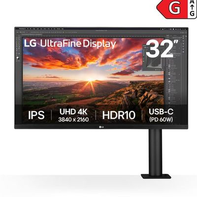 LG 31.5'' 32UN880K-B 4K Ergonomik Stand IPS