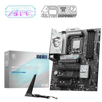 MSI B860 Gaming Plus Wifi D5 1851P Hdmi Dp Type-C