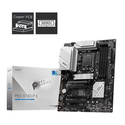 MSI Pro B760-P II D5 1700P Hdmi Dp Type-C