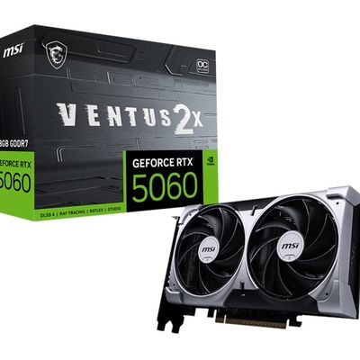 MSI GeForce RTX 5060 8G Ventus 2X OC GD7 128Bit