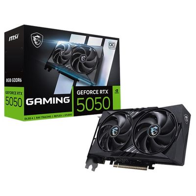 MSI GeForce RTX 5050 8G Gaming OC GD6 128Bit