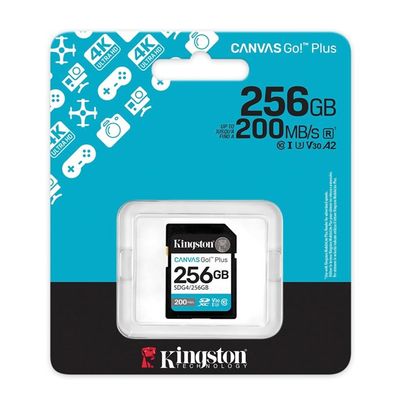 Kingston 256GB SDXC Gen4 200MB/s SDG4/256GB