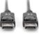Digitus DisplayPort Kablo Siyah (1m) 4K — görsel 2