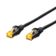Digitus Zırhlı Patch Kablo Cat6A Siyah (0,25m) — görsel 1