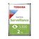Toshiba S300 2TB 5400Rpm 128MB - HDWT720UZSVA — görsel 1