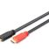 Digitus HDMI Kablo Altın Uçlu Siyah (10m) 4K — görsel 1