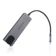 Dark (DK-AC-U31X46) Type-C to USB 3.0 + HDMI+ RJ45 — görsel 2
