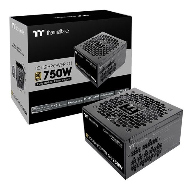 Thermaltake 750W 80+ Gold ATX 3.1 Gen 5.1