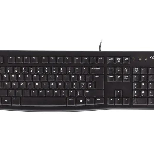 Logitech K120 Kablolu Klavye Siyah (920-002505)