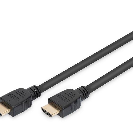 Digitus HDMI Kablo Altın Uçlu Siyah (3m) 8K