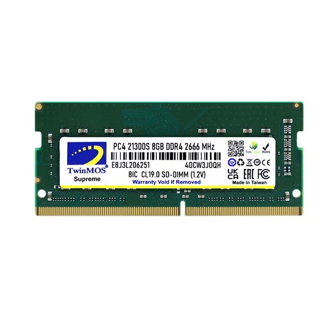 TwinMOS 8GB DDR4 2666MHz (MDD48GB2666N) (NB)