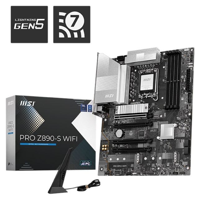 MSI Pro Z890-S Wifi DDR5 1851P Hdmi Dp