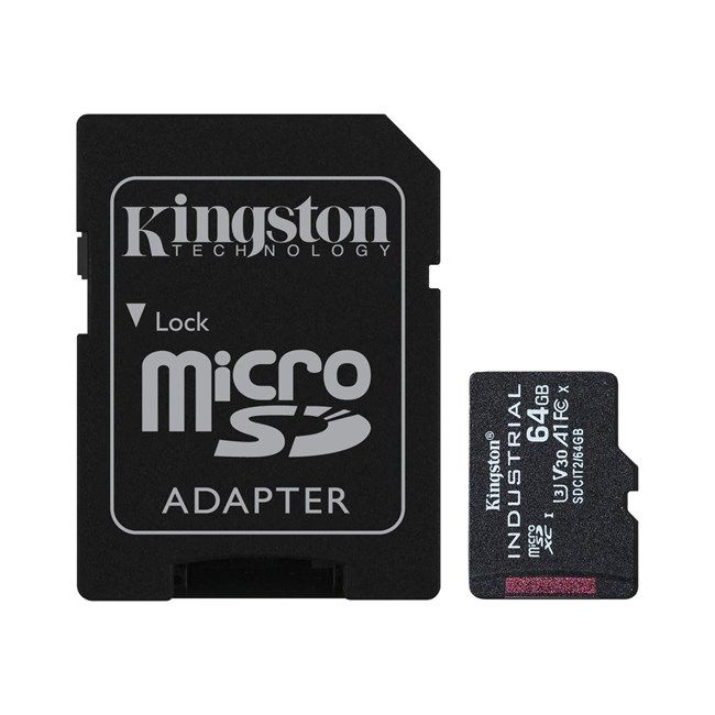 Kingston 64GB Micro SDXC Endüstriyel SDCIT2/64G