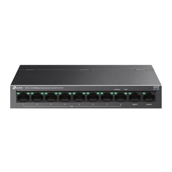 Tp-Link 10/100 Mbps 8Port PoE 96W (LS110P)