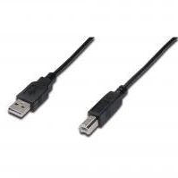 Digitus Yazıcı Kablosu Siyah USB 2.0 (1,8m)