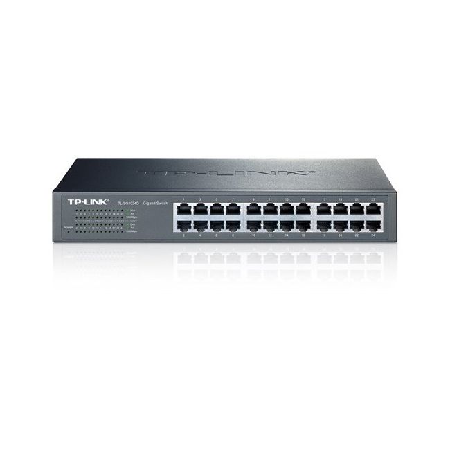 Tp-Link 24Port Gigabit Rackmount (TL-SG1024D)