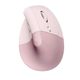 Logitech Lift Dikey Ergonomik Bluetooth Pembe — görsel 1