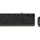A4-Tech Kablolu Set Gri (F1010-G) — görsel 1