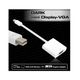 Dark Mini DisplayPort to VGA Dişi Çevirici — görsel 2