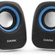 Dark (DK-AC-SP100) USB Hoparlör 1+1 Beyaz Renk — görsel 2