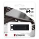 Kingston 64GB DT70 Type-C DT70/64GB — görsel 1