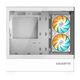 Gigabyte C201 Panaromic Mid Tower Beyaz ATX PSUYok — görsel 2