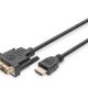 Digitus AK-330300-020-S HDMI-DVI Kablo (2m) — görsel 1