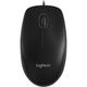 Logitech M100 Kablolu Optik Mouse Siyah 910-006652 — görsel 1