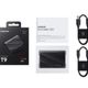 Samsung T9 2TB Usb 3.2 Gen 2x2 Type-C Siyah — görsel 3