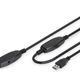 Digitus USB Uzatma Kablosu Siyah (20m) — görsel 2