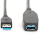 Digitus USB Uzatma Kablosu Siyah (20m) — görsel 1