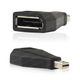 Dark Mini DisplayPort to DisplayPort Dişi Çevirici — görsel 1