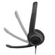 Logitech H390 Type-C Kablolu Kulaklık Siyah — görsel 2