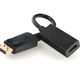 Dark DisplayPort to HDMI Dişi Kablo 4K — görsel 1