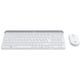 Logitech MK470 ince Kablosuz Set Beyaz 920-009436 — görsel 2