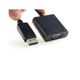 Dark DisplayPort to VGA Dişi Çevirici — görsel 3