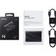 Samsung T9 4TB Usb 3.2 Gen 2x2 Type-C Siyah — görsel 3