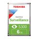 Toshiba S300 6TB 5400Rpm 256MB - HDWT860UZSVA — görsel 1